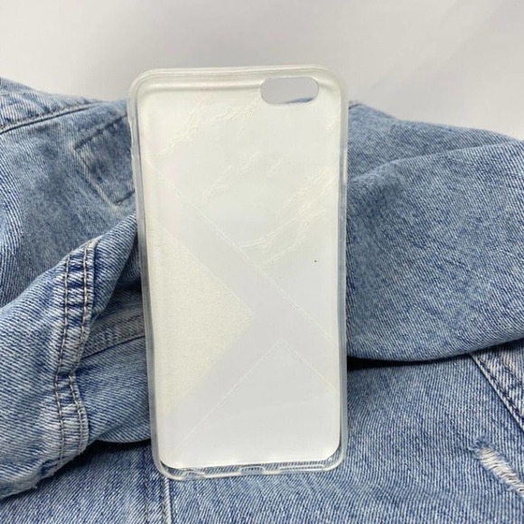 iPhone 6s Plus Case Gold Colorblock Geometric Cover NEW - Picture 7 of 7